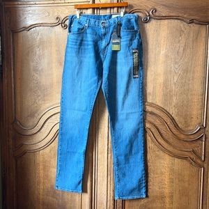 NEW Daniel Cremieux Premium Denim Blue Jeans Relaxed Straight Stretch